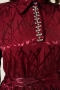 Taş Detaylı Elbise Bordo 23521489