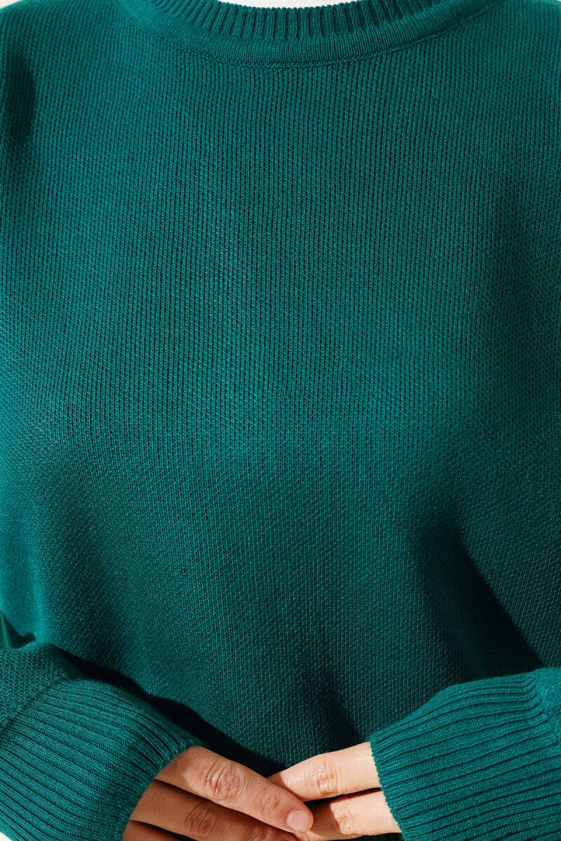 Basic Triko Kazak Zümrüt 82244453
