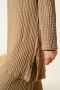 Bisiklet Yaka Gofre İkili Takım Camel 79751814