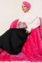 Kare Desenli Triko Kazak Pudra 80236918