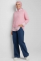 Salaş Yumoş Triko Kazak Pembe 92924737