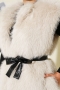 Lolita Peluş Kuşaklı Yelek Taş 57706637
