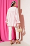 Tünelli Büzgülü Kimono Pembe 57276631