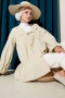 Tünelli Büzgülü Kimono Bej 57276631