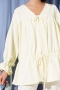 Tünelli Büzgülü Kimono Sarı 57276631